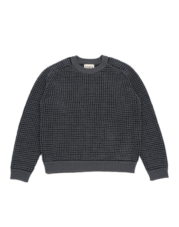 
                  
                    Load image into Gallery viewer, Hazy Waffle Sweater / BDA21405UA
                  
                