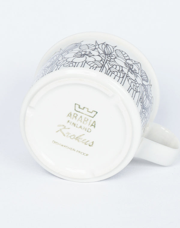 
                  
                    Load image into Gallery viewer, KROKUS Cup &amp;amp; Saucer  Black/White / 904725253050
                  
                