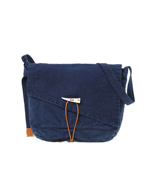 
                  
                    Load image into Gallery viewer, LUGGAGE LABEL / TRUE BLUE / FLAP SHOULDER BAG(L) / 335847242004
                  
                