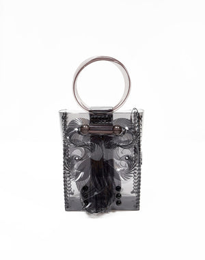 
                  
                    Load image into Gallery viewer, Transparent Sculptural Mini Handbag / 335165241002
                  
                