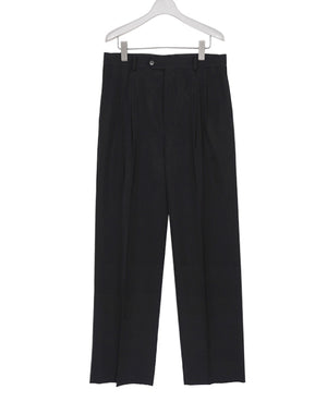 AURALEE オーラリー｜LIGHT WOOL MAX GABARDINE TWO-TUCK SLACKS