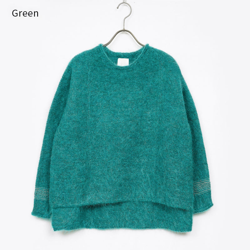 
                  
                    Load image into Gallery viewer, モヘヤニットプルオーバー / BCA12409WA
                  
                