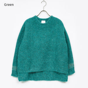 モヘヤニットプルオーバー / BCA12409WA 佐藤繊維のファッション