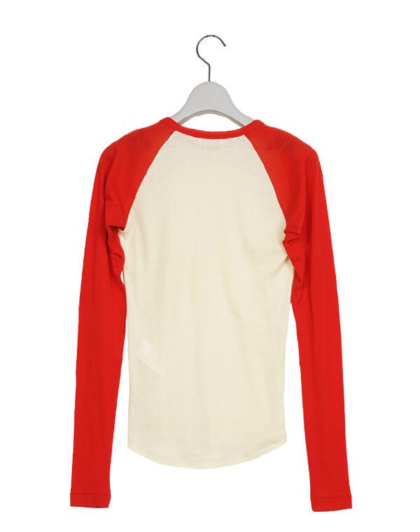 AURALEE | スーパーハイゲージシアーラグランP/O WOMEN SUPER HIGH GAUGE SHEER RIB RAGLAN P/O - AURALEE Official Website