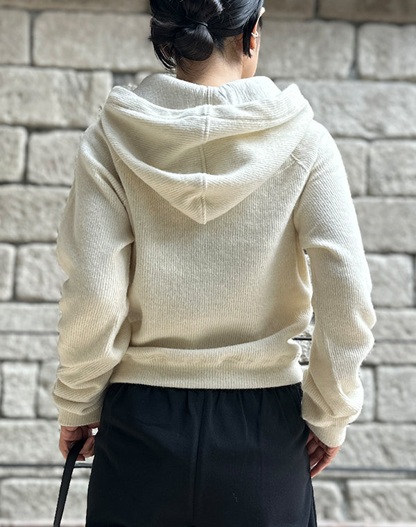 
                  
                    Load image into Gallery viewer, Natalie knit hoody / 306817252001
                  
                