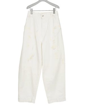 Oblada オブラダ SKATER JEANS スケータージーンズ　ホワイトＳ Oblada オブラダ｜PAINT SKATER JEANS S2610DP06｜GEA – satoseni