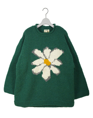 
                  
                    Load image into Gallery viewer, Roll Neck Knit-Flower / 301298232001
                  
                