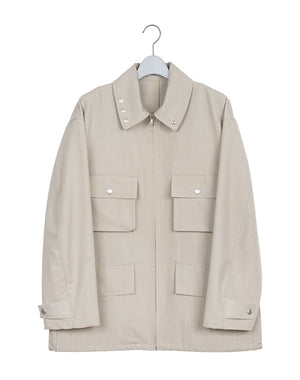 AURALEE オーラリー｜ Men WOOL MAX CANVAS BLOUSON A26SB02WC｜GEA
