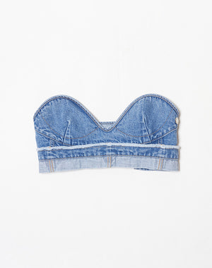 
                  
                    Load image into Gallery viewer, DENIM BUSTIER / 301297241001
                  
                