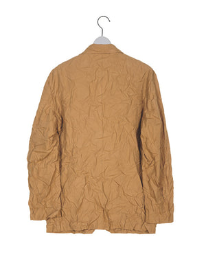
                  
                    Load image into Gallery viewer, WRINKLED WASHED FINX TWILL JACKET / 313192241004
                  
                