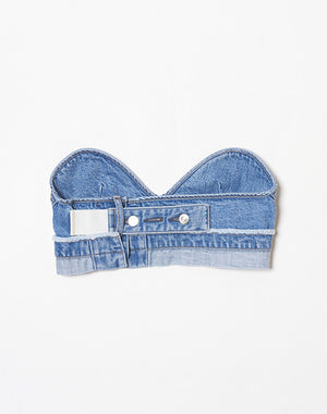 
                  
                    Load image into Gallery viewer, DENIM BUSTIER / 301297241001
                  
                