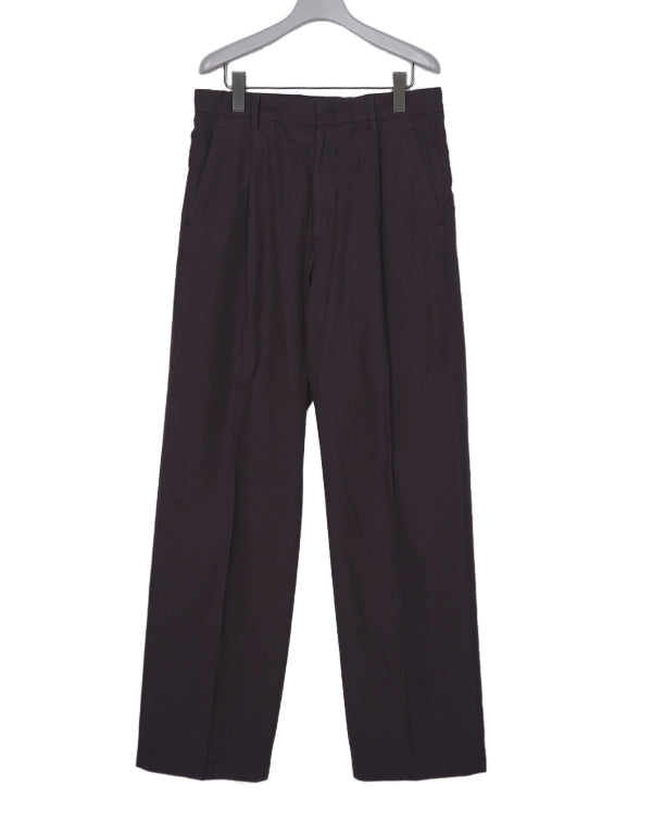 AURALEE オーラリー｜GARMENT-DYED FINX SHUTTLE WEATHER ONE-TUCK