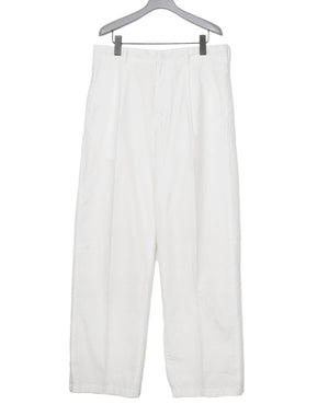 AURALEE オーラリー｜GARMENT-DYED FINX SHUTTLE WEATHER ONE-TUCK