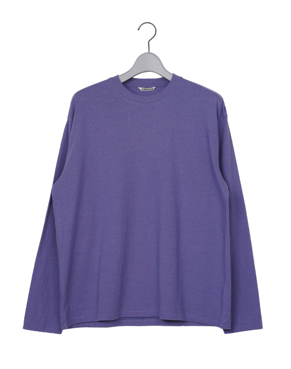 オーラリー 長袖カットソー サイズ1 S - AURALEE (オーラリー) コットン 無地 ハイネック 長袖 Tシャツ