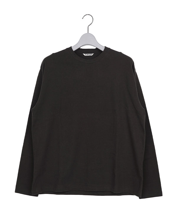 AURALEE オーラリー｜BRUSHED ORGANIC COTTON JERSEY TEE A26ST02PT