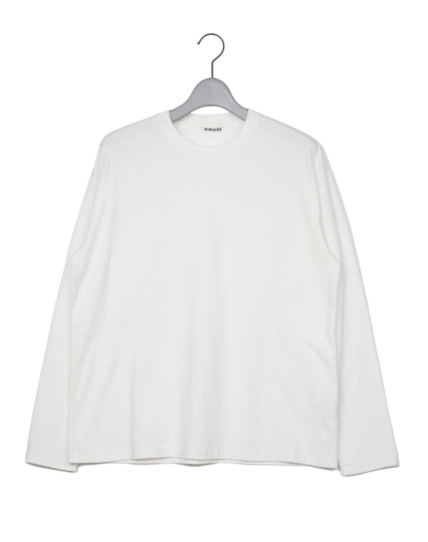 AURALEE オーラリー｜BRUSHED ORGANIC COTTON JERSEY TEE A26ST02PT