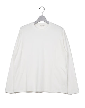 AURALEE オーラリー｜BRUSHED ORGANIC COTTON JERSEY TEE A26ST02PT