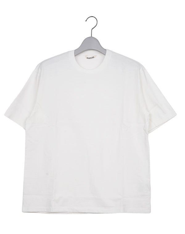 AURALEE オーラリー｜BRUSHED ORGANIC COTTON JERSEY L/S TEE