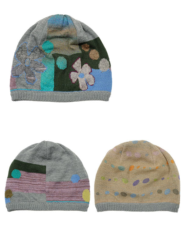 SALE】風景アート柄リバーシブルニット帽 / BDF01626WA – satoseni