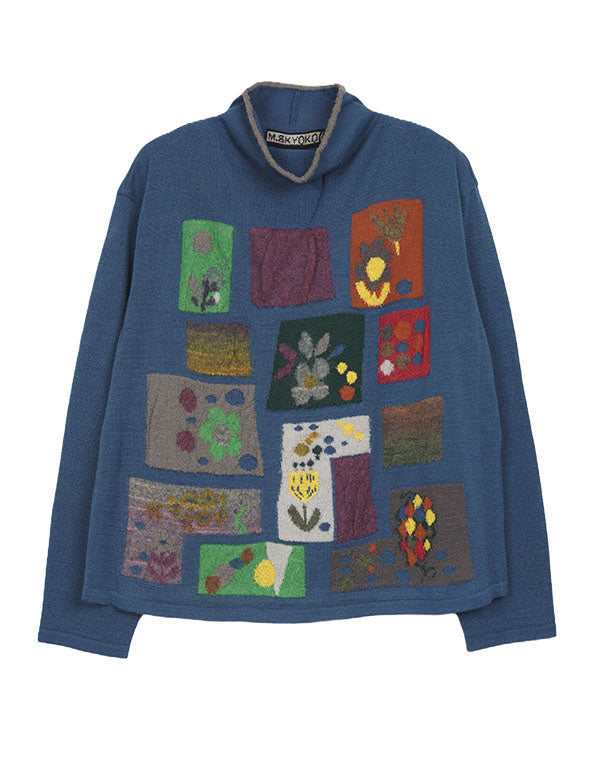 
                  
                    Load image into Gallery viewer, アートフラワープルオーバー / BEA01425WA
                  
                