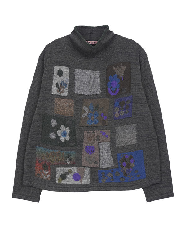 
                  
                    Load image into Gallery viewer, アートフラワープルオーバー / BEA01425WA
                  
                