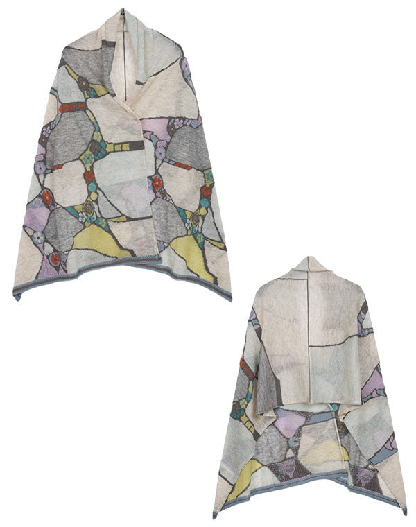 
                  
                    Load image into Gallery viewer, アースインターシャシアーショール / BEA01433WA
                  
                