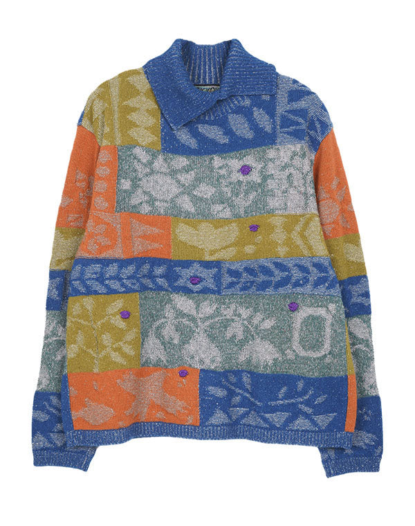 
                  
                    Load image into Gallery viewer, トライバル柄プルオーバー / BEA01436WA
                  
                