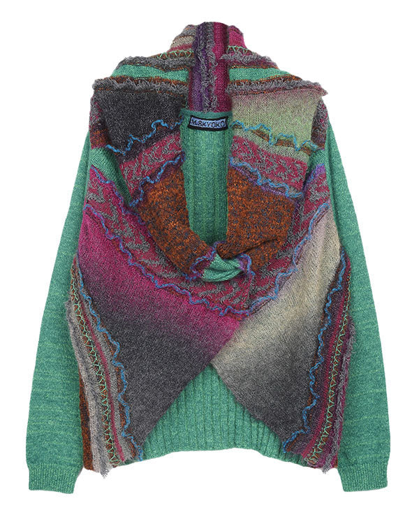 
                  
                    Load image into Gallery viewer, ファンシーボーダーボレロカーディガン / BEA01443WA
                  
                