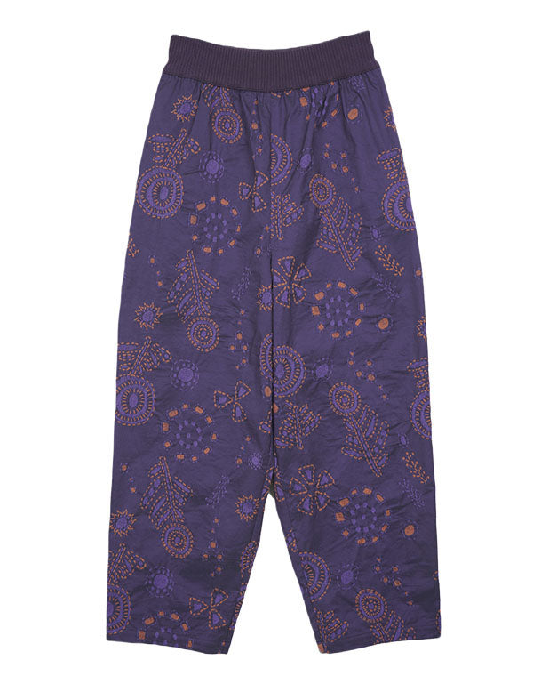 
                  
                    Load image into Gallery viewer, 刺し子柄ストレッチテーパードパンツ / BEA01484WA
                  
                