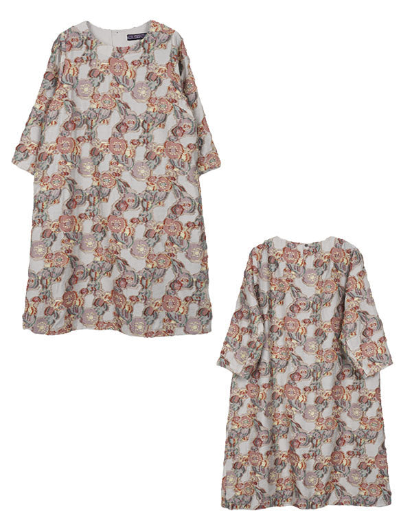 
                  
                    Load image into Gallery viewer, 花の種フリンジワンピース / BEA01487WA
                  
                