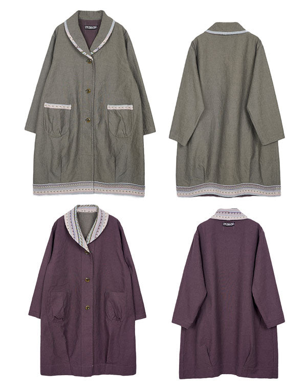 
                  
                    Load image into Gallery viewer, リバーシブルコットンタックコート / BEA01495WA
                  
                