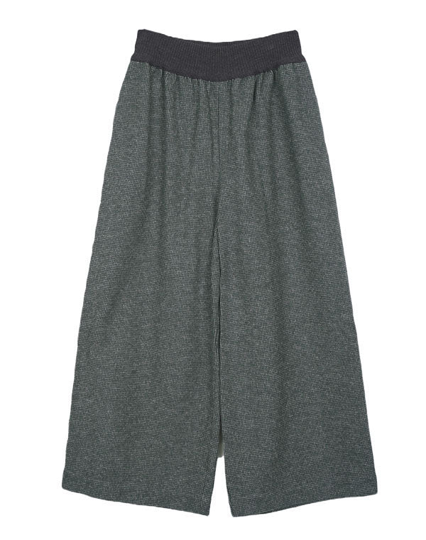 
                  
                    Load image into Gallery viewer, 千鳥チェックワイドパンツ / BEA01510WA
                  
                