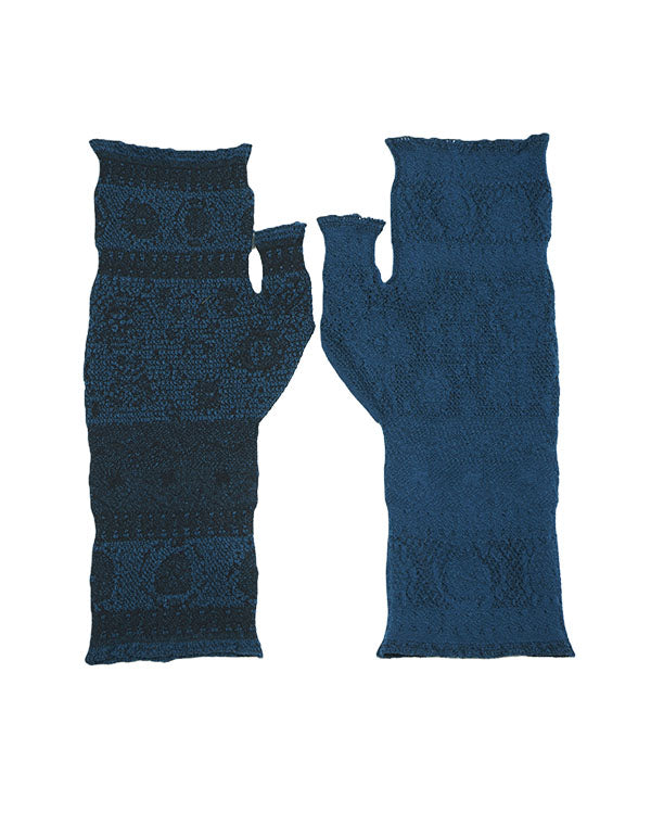 
                  
                    Load image into Gallery viewer, シームレスリバーシブルニットレースアームカバー / BEA01525WA
                  
                