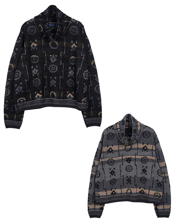 
                  
                    Load image into Gallery viewer, ミューラル柄リバーシブルプルオーバー / BEA07401WA
                  
                