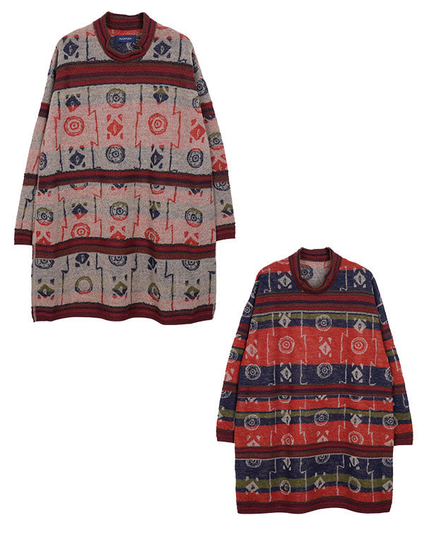 
                  
                    Load image into Gallery viewer, ミューラル柄リバーシブルチュニック / BEA07402WA
                  
                