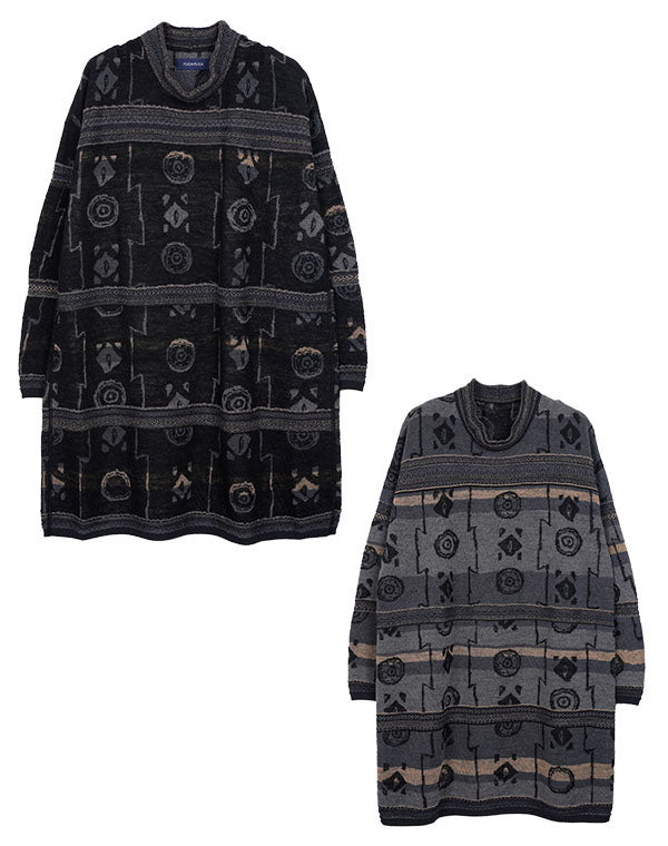 
                  
                    Load image into Gallery viewer, ミューラル柄リバーシブルチュニック / BEA07402WA
                  
                