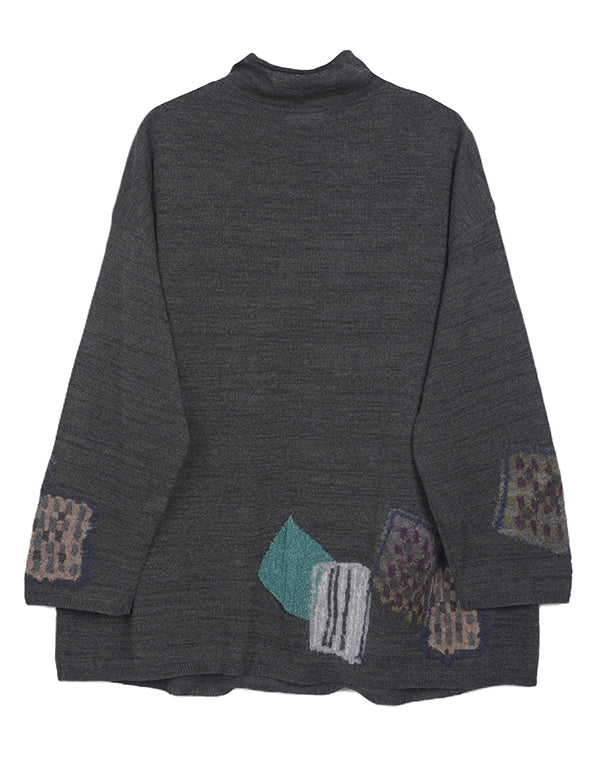 
                  
                    Load image into Gallery viewer, パッチワーク柄プルオーバー / BEA07412WA
                  
                