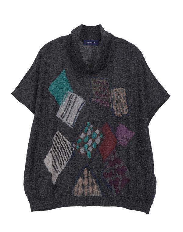 
                  
                    Load image into Gallery viewer, パッチワーク柄ベスト / BEA07413WA
                  
                