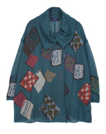 M*O様 佐藤繊維フーガ幾何学模様 ロングカーディガン Cross it off - カーディガン（WOMEN） – satoseni online store