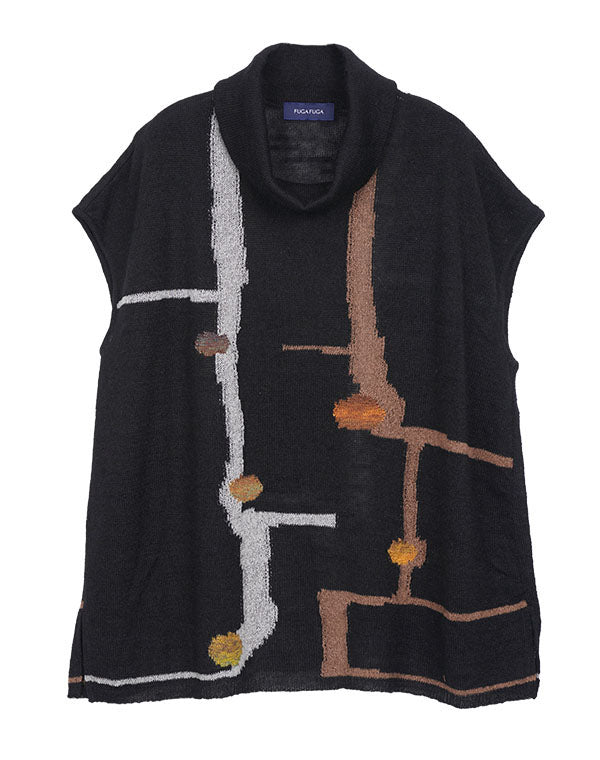 
                  
                    Load image into Gallery viewer, せせらぎ柄ベスト / BEA07419WA
                  
                