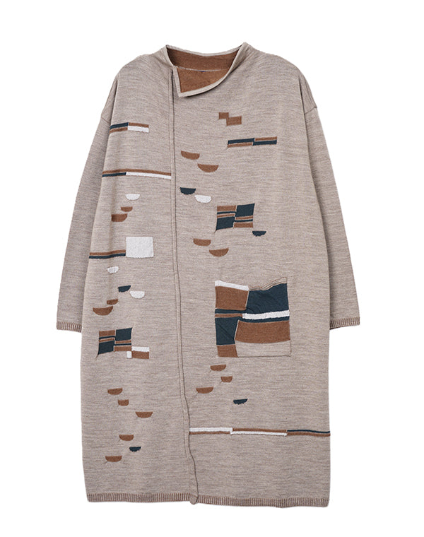 
                  
                    Load image into Gallery viewer, 光と影柄ワンピース / BEA07432WA
                  
                