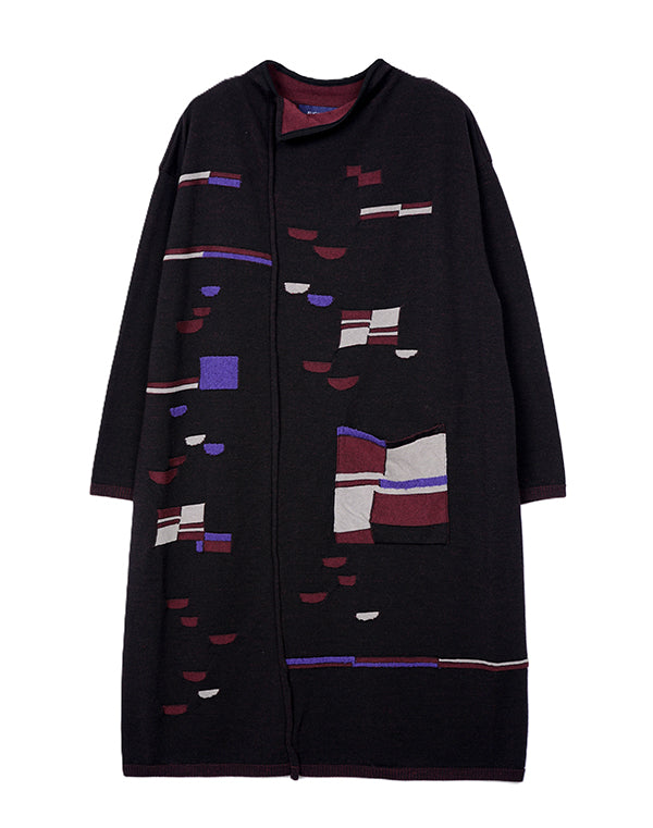 
                  
                    Load image into Gallery viewer, 光と影柄ワンピース / BEA07432WA
                  
                