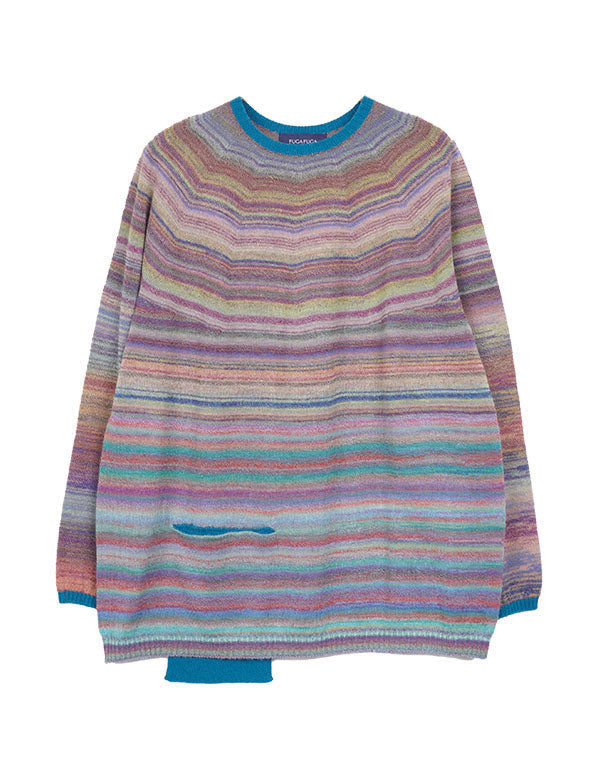 
                  
                    Load image into Gallery viewer, ポケット付きシームレスグラデーションプルオーバー / BEA07441WA
                  
                