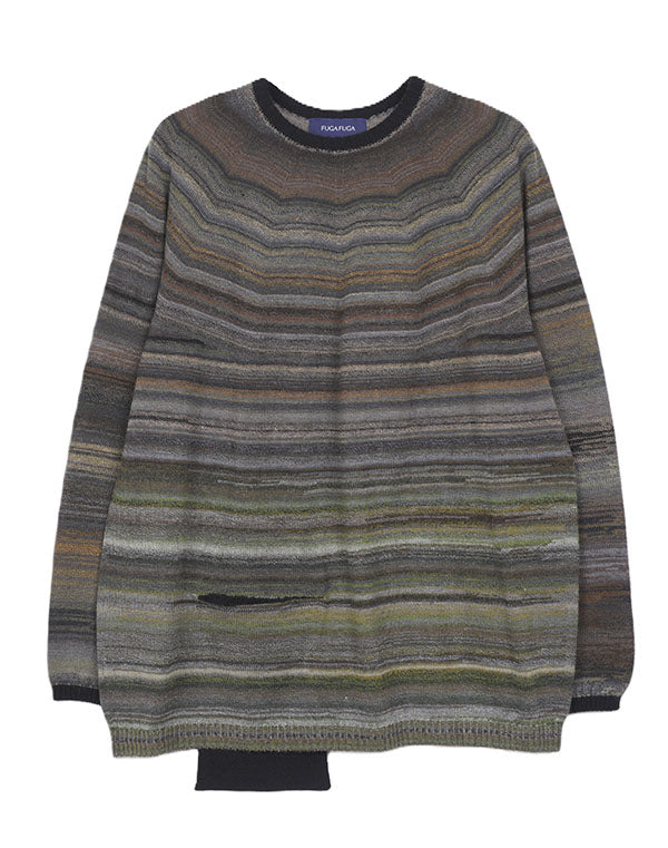 
                  
                    Load image into Gallery viewer, ポケット付きシームレスグラデーションプルオーバー / BEA07441WA
                  
                