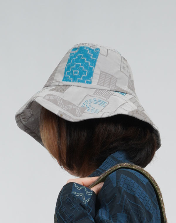 
                  
                    Load image into Gallery viewer, 刺し子柄ハット / BEA07459WA
                  
                