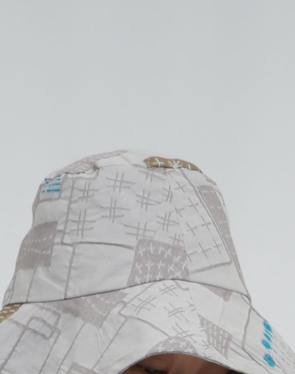 
                  
                    Load image into Gallery viewer, 刺し子柄ハット / BEA07459WA
                  
                