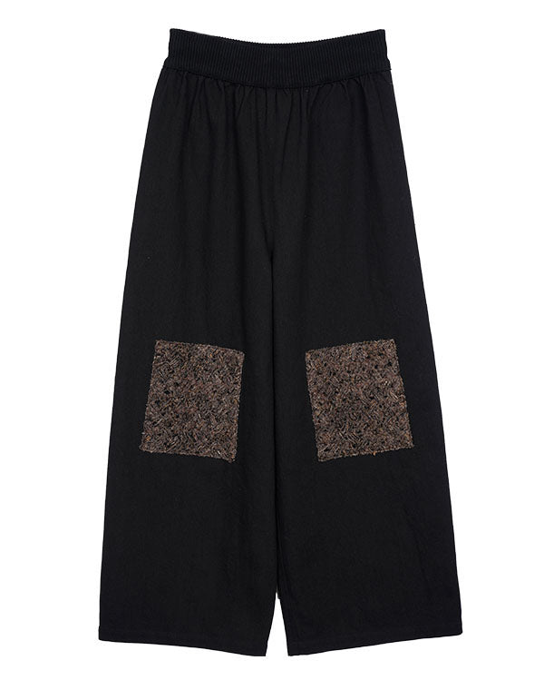 
                  
                    Load image into Gallery viewer, ニット使いデニムパンツ / BEA07473WA
                  
                