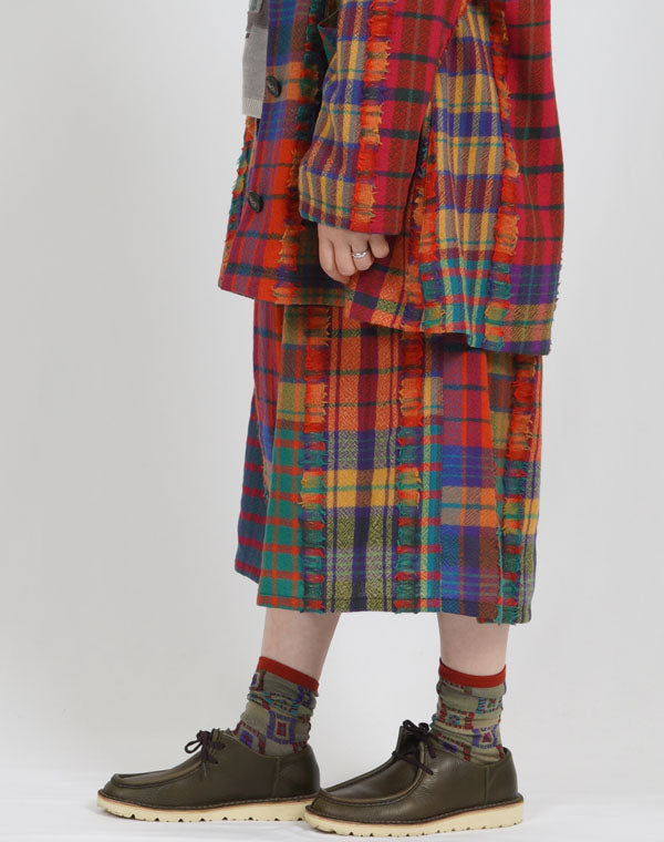 
                  
                    Load image into Gallery viewer, タイル柄ミドルゲージソックス / BEA07483WA
                  
                