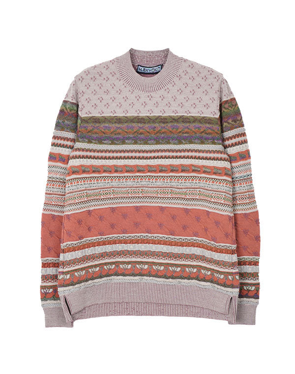 
                  
                    Load image into Gallery viewer, アンティークジャカードプルオーバー / BEF01601WA
                  
                