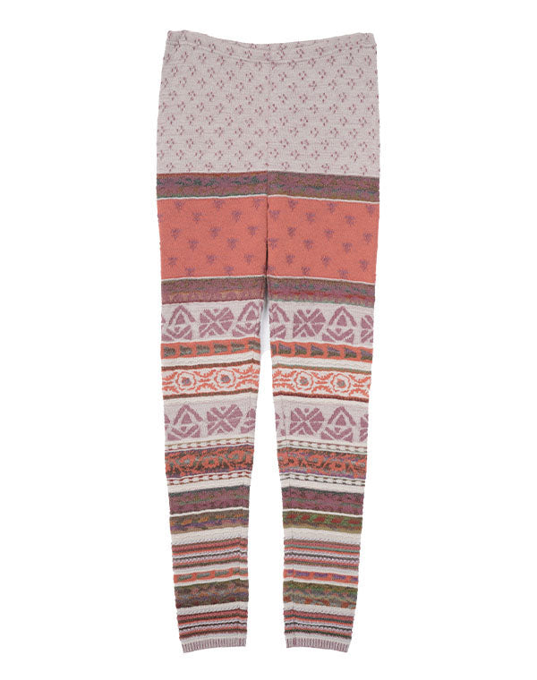 
                  
                    Load image into Gallery viewer, アンティークジャカードニットレギンス / BEF01607WA
                  
                